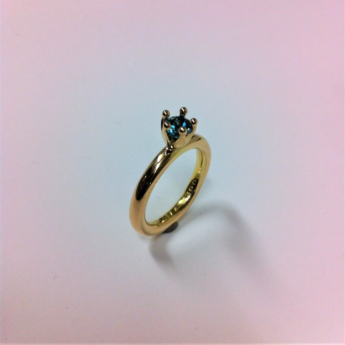 topasring, rödguldsring, enstensring